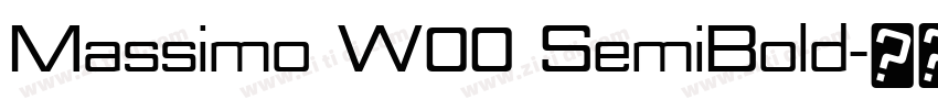 Massimo W00 SemiBold字体转换 Massimo W00 SemiBold字体转换